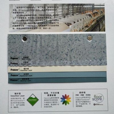 厂家直销PVC地板 大巨龙密室底抗压耐磨环保学校医院工厂塑胶地板图4