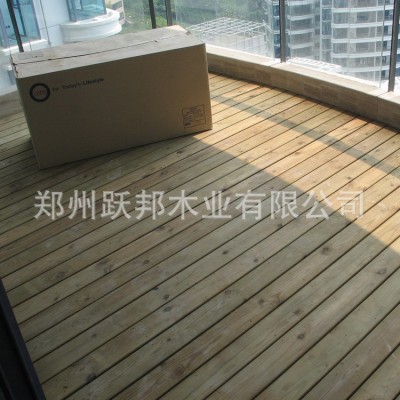 樟子松防腐木实木地板 户外花园防腐木地板 庭院生态防腐木地板图2