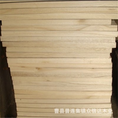 厂家批发桐木板材原木板材桐木直拼 家具抽屉板家装建筑板材    1立方米图2