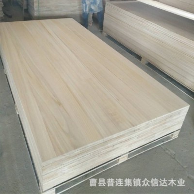 厂家批发桐木板材原木板材桐木直拼 家具抽屉板家装建筑板材    1立方米图4