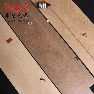 复古年轮木纹砖客厅卧室原木色仿实木地板砖日式民宿酒店防滑瓷砖图1