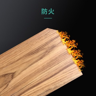 厂家批发4.2mmSPC无甲醛锁扣生态地板防潮阻燃石塑地板木纹图4