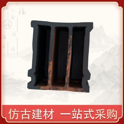 脊瓦 甘蔗脊 垂脊 正吻 凤尾 翘角 吻兽仿古瓦配件厂家供应图3