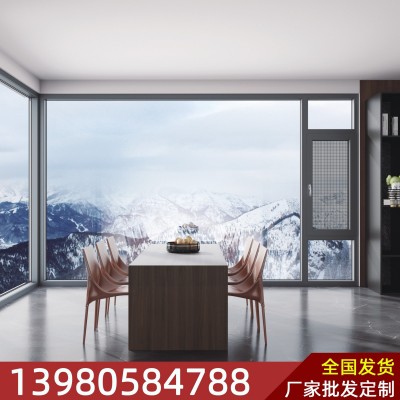 阳台封窗平开窗|断桥平开窗|断桥隔音平开窗|断桥隔热平开窗图3