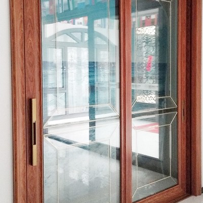 120-83系列铝合金重型推拉门 窗纱一体玻璃移门阳台落地玻璃门图3