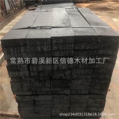厂家直销橙色救援枕木带提手 桥梁矿场核电站用救援木方 铁路沥青图2