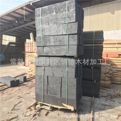 厂家直销橙色救援枕木带提手 桥梁矿场核电站用救援木方 铁路沥青图4