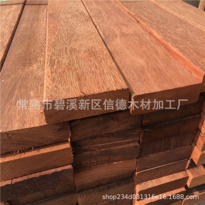 厂家供应正宗印尼菠萝格 菠萝格圆柱 菠萝格木方 户外防腐木图2