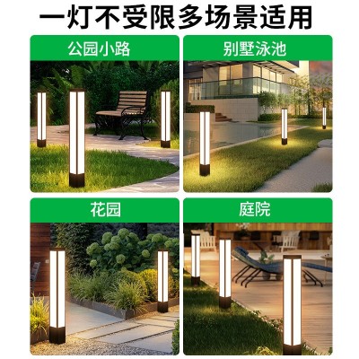 庭院灯户外防水别墅草坪装饰灯景观方柱园林乡村小区路灯工厂批发图4