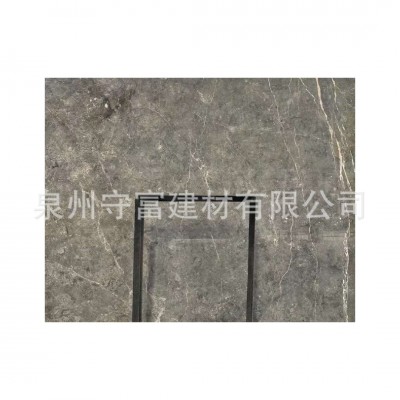 ai马仕灰天然大理石楼梯旋转踏步板石材背景墙电视装饰图5