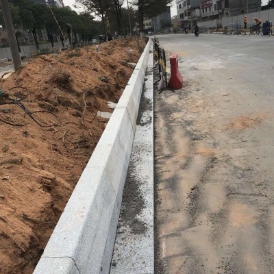 厂家供应芝麻白芝麻灰路牙石马路侧石路牙石花岗岩路缘石路沿石图4