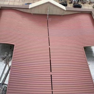 铝镁锰合金瓦 0.9厚65-500型直立锁边金属屋面板 铝镁锰外墙面板图4