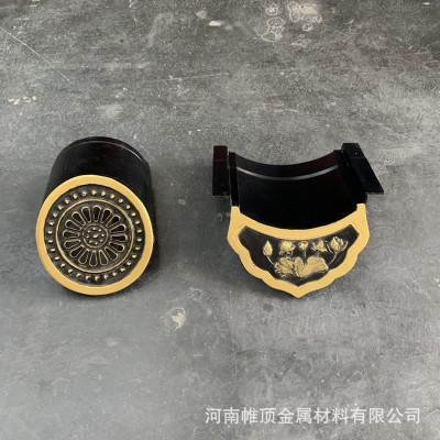 加工仿古铝瓦 铝镁锰筒瓦 老房翻新寺庙古建琉璃瓦 铝镁锰合金瓦图5