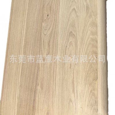 定制批量白橡木板材实木整板aa级直拼板纯实木地板家具沙 发书柜图5