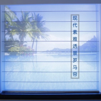 加厚卷帘窗帘客厅卧室书房酒店餐厅遮阳源头工厂现货批发梦幻图3