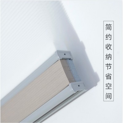 加厚风琴帘窗帘遮阳遮光隔热卧室蜂窝日夜批发窗帘遮光卧室高级感图5