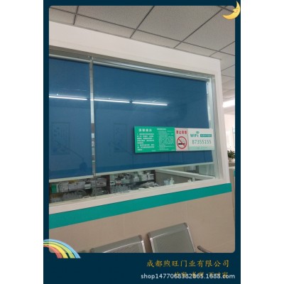 定做遮阳遮光半遮光办公室工厂卷帘 遮阳LOGO喷绘卷帘 图案卷帘图5