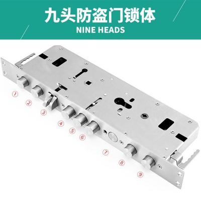 防盗门家用进户门不锈钢门铸铝别墅大门庭院入户门子母门可定      1扇图4