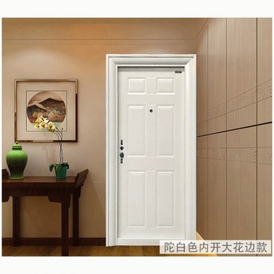 钢质门防盗门现货非标白色工程制宿舍学校出租屋家用进入户安全门       1套图2