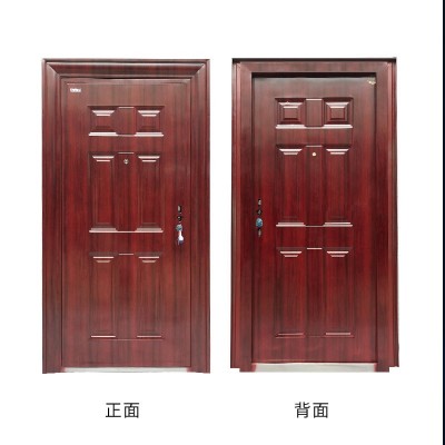 钢质门防盗门现货非标白色工程制宿舍学校出租屋家用进入户安全门       1套图5