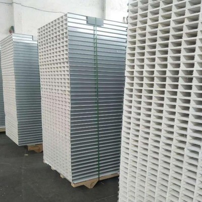 厂家直销玻镁彩钢夹芯板工程材料按需制作上门测量保温材料图4