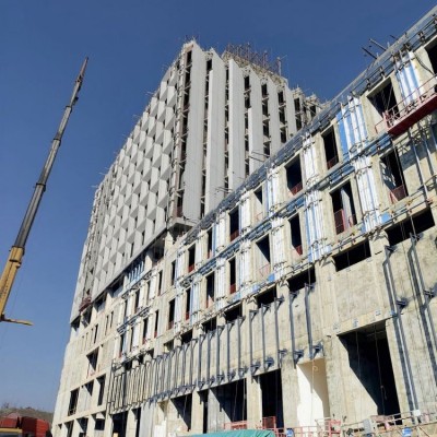 uhpc混凝土外墙板 可定制平面、异形等 方便外墙施工图3