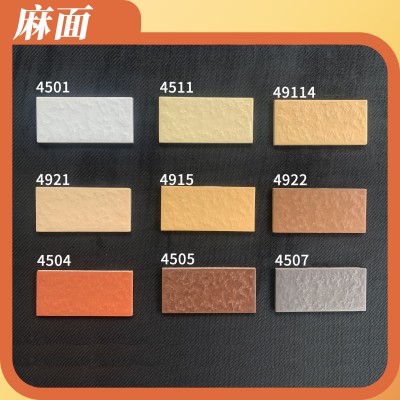 外墙砖45*95通体纸皮砖房地产楼盘自建房别墅外墙瓷砖厂家直销图4