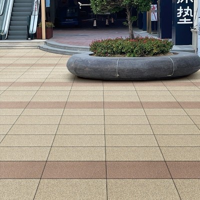 福建陶瓷仿石材生态铺石地砖广场砖园林18厚仿花岗岩pc石英砖厂家图2