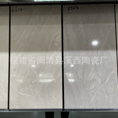 卫生间地砖客厅灰色瓷砖400X800泡水墙砖洗手间通体大理石内墙砖图3