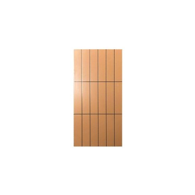 复古格子砖焦糖色长条砖300×600卫生间阳台厨房商铺墙砖哑光瓷砖图5