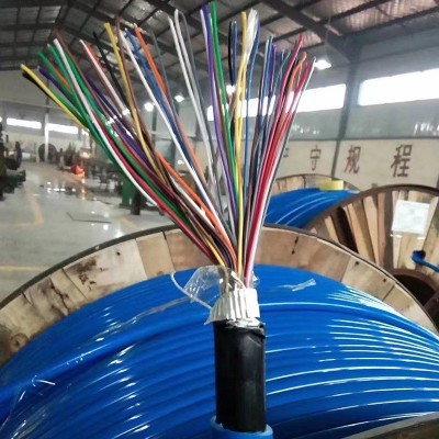 鑫津缆批发矿用通信电缆MHYA32-100*2*1/0.8钢丝铠装矿用电话电缆图3