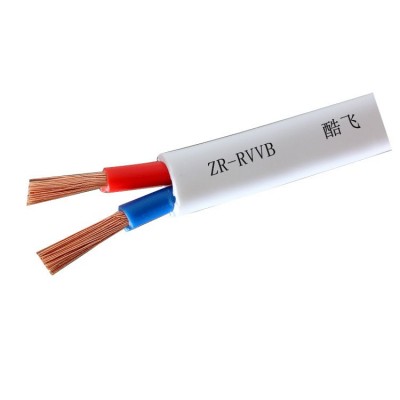 RVVB2X2.5 4平方软护套铜芯扁形平行线电线电缆 二芯 电源绝缘导线图4