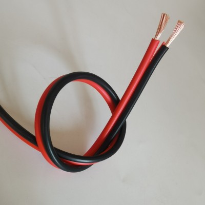 批发纯铜红黑双并线平行喇叭线双色监控电源线 led专用线rvb2x1.5图2