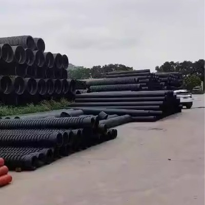 钢丝网骨架塑料复合管 De50-De630 市政消防pe管道复合管厂家定制图4