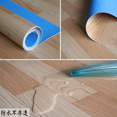 地板革PVC工程革地胶地板胶加厚1.6防水耐磨塑胶地板贴家用工程革图4