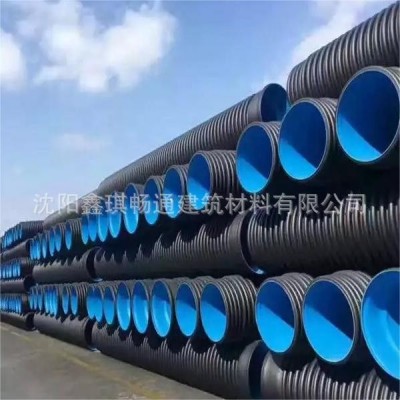 【现货速发】辽宁省朝阳市HDPE双壁波纹管、PE双壁波纹管大量现货图4