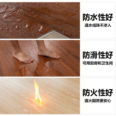 加工定制 全新料spc石塑地板防水耐磨锁扣安装工装写字楼 商户医院图4