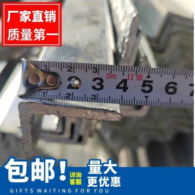 江苏上海现货批发高锌层热镀锌角钢江苏国强幕墙专用可打 孔做支架图3
