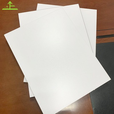 三聚氰胺板中密度纤维板贴面MDF免漆板密度板白色家具相框背板图4