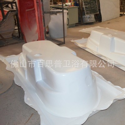 佛山工厂亚克力浴缸成人家用嵌入式浴缸酒店专用浴缸图2