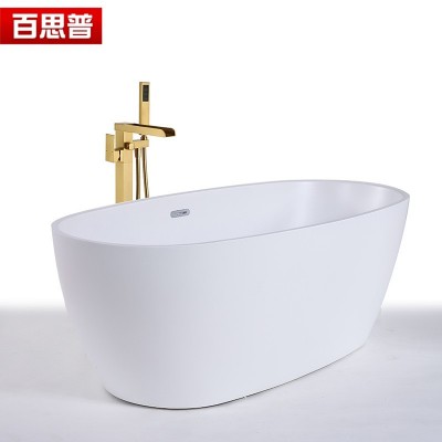 新款亚克力小户型酒店民宿家用浴缸独立式沐浴桶恒温免安装浴缸