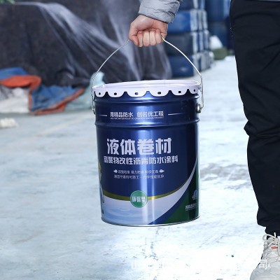 液体涂料 防水卷材 高聚物改性沥青防水涂料屋顶外墙裂缝防水补漏图4