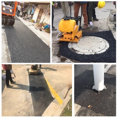 铺冷沥青路面修补料市政道路坑洼填补水泥公路修复小颗粒材料柏油图3