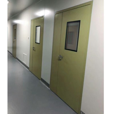 隔音钢质门净化门静电喷涂内外开钢化视窗森森生产厂家包安装图4