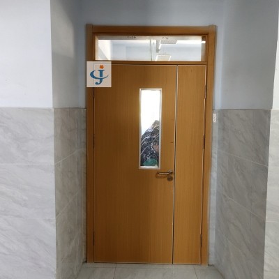 高青县学校干漆木门 培训班卡通门 防夹手 带观察窗 巨梦生产厂家