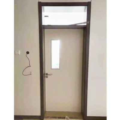 高青县学校干漆木门 培训班卡通门 防夹手 带观察窗 巨梦生产厂家图3