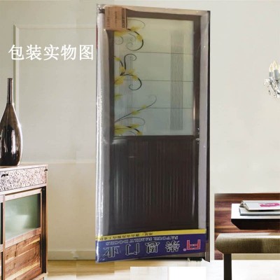 佛山铝合金门窗厂家直供出租房工程厕所门 定制玻璃卫生间铝门图4