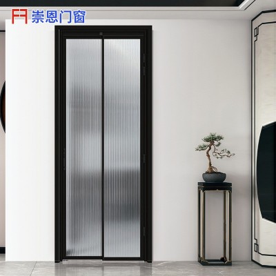 厨房门极窄单玻pd门推拉平开折叠一体门铝合金pt门浴室卫生间门图4