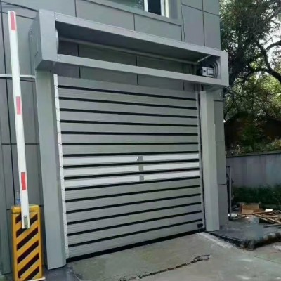 卷帘门硬质涡轮快速门卷闸门工业升降门电动车库门自动感应全套门图3