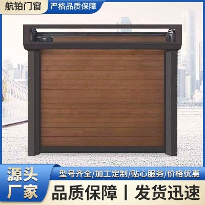 卷帘门涡轮硬质快速门电动铝合金别墅车库门自动全套工业门